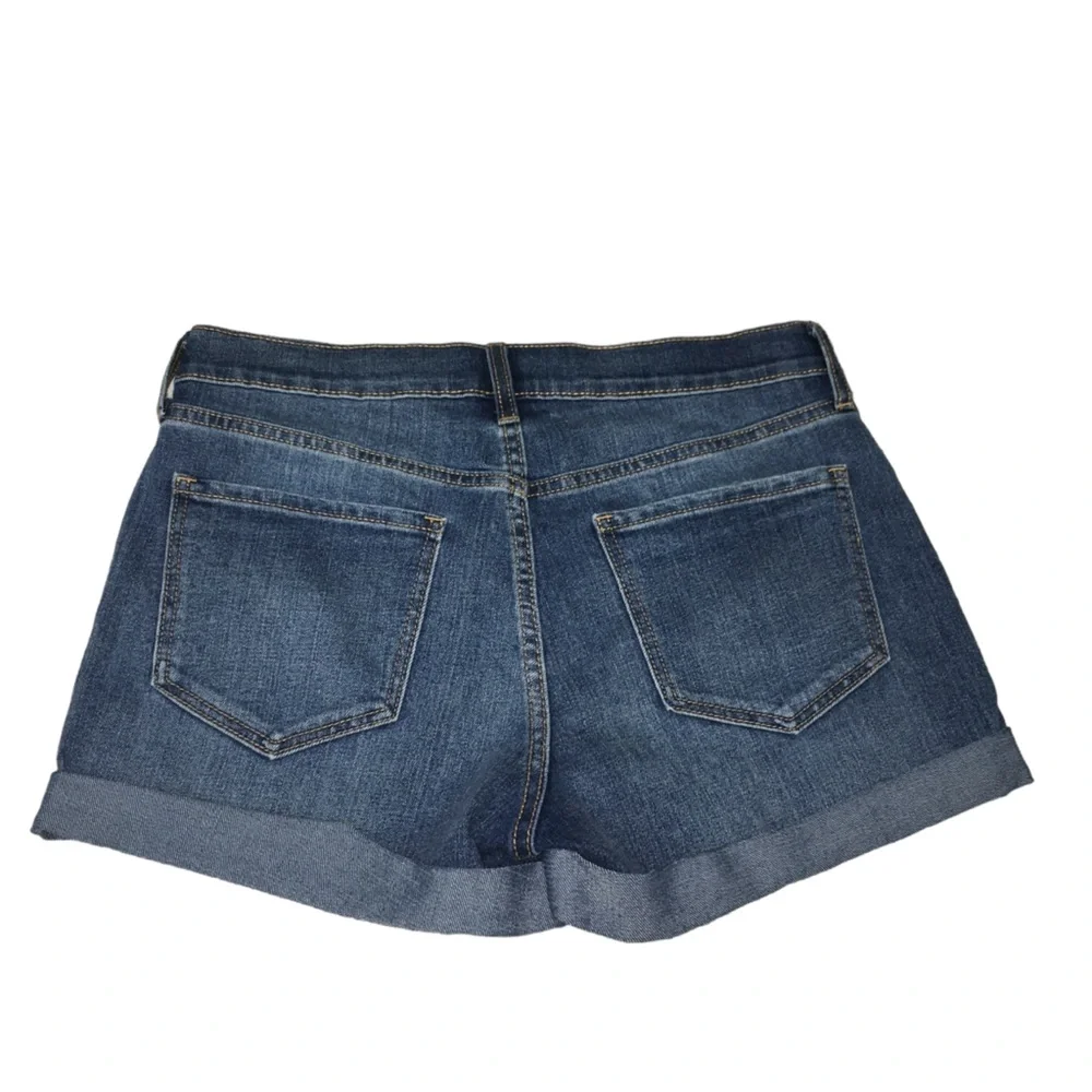 Old Navy Blue Denim Stretch Jean Shorts - Women’s Size 6 - Picture 9 of 12